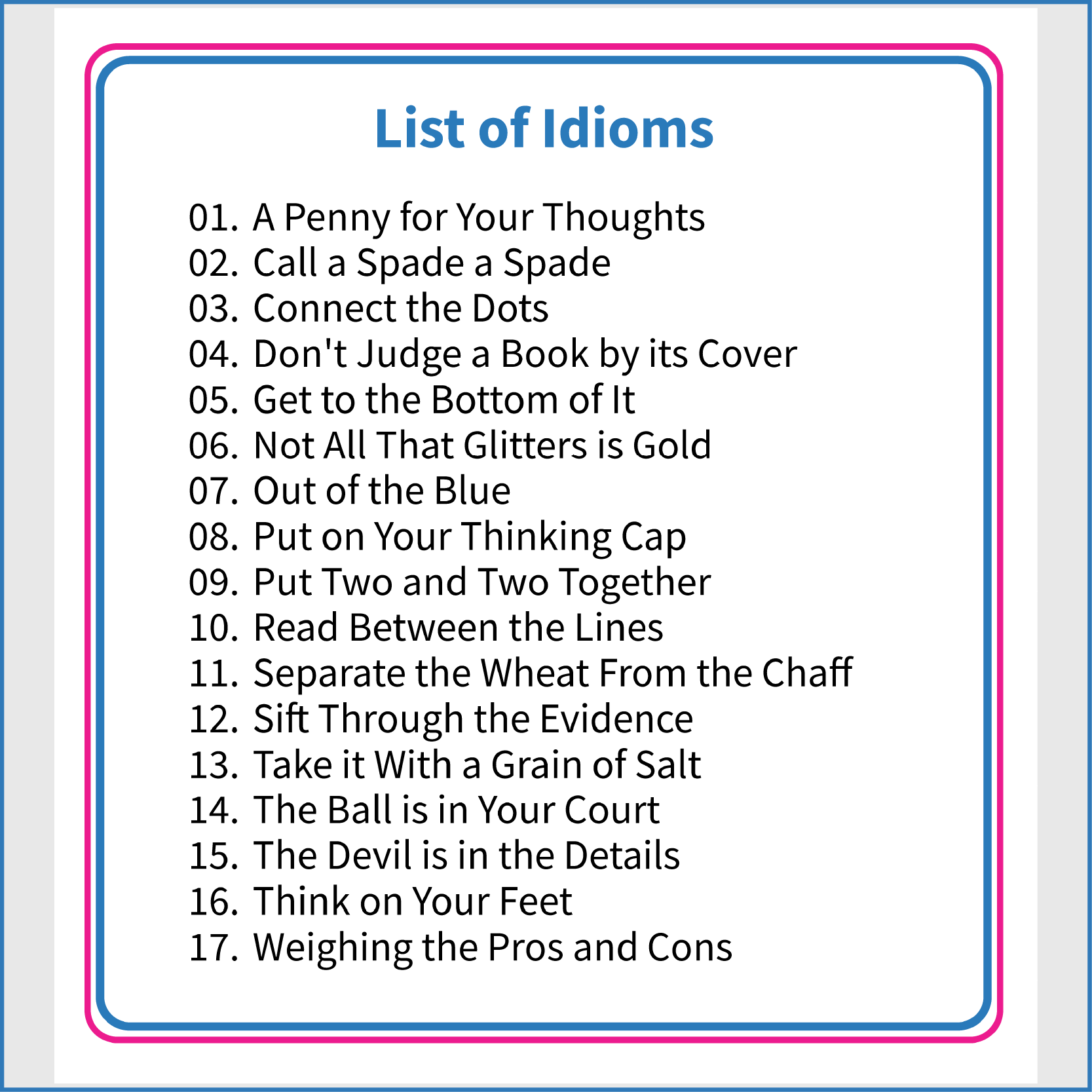 Adulting Life Skills Resources SPED Idiom in Context for Figurative Language printable for teens and young adults covers Critical Thinking.