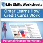 Adulting Life Skills Resources SPED Personal Finance worksheet for middle and high school students covers Credit Cards.
